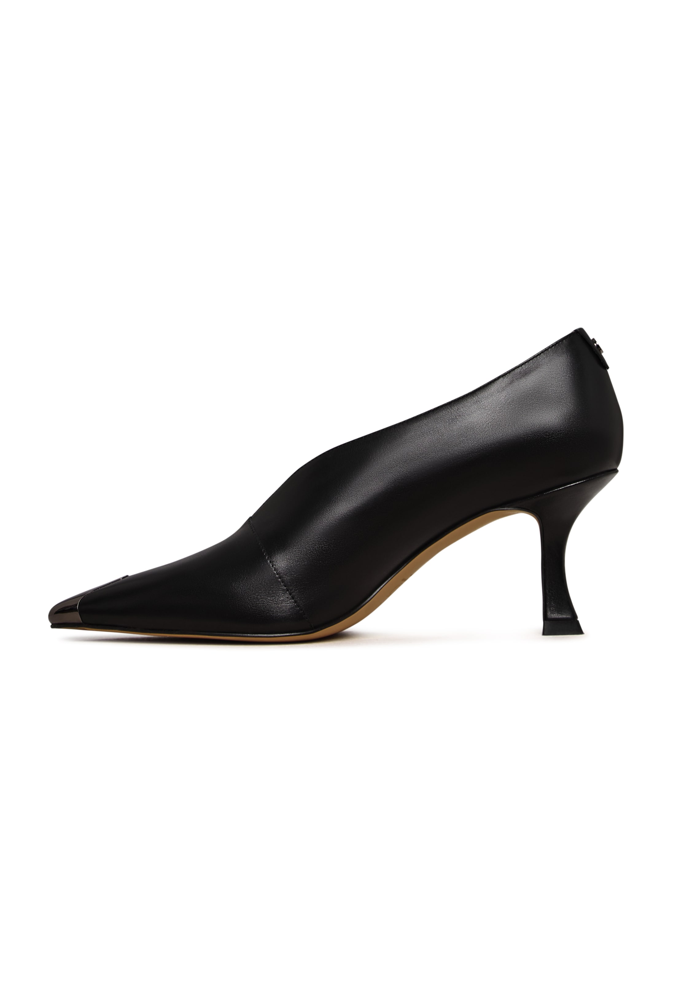 CESARE GASPARI High front pumps in 36 in Black, Item view