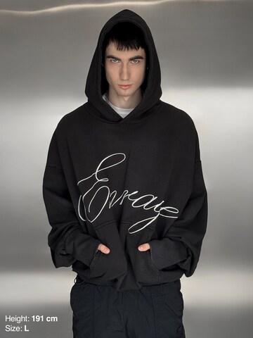 ENRAGE Sweatshirt 'SCRIPT' in Schwarz