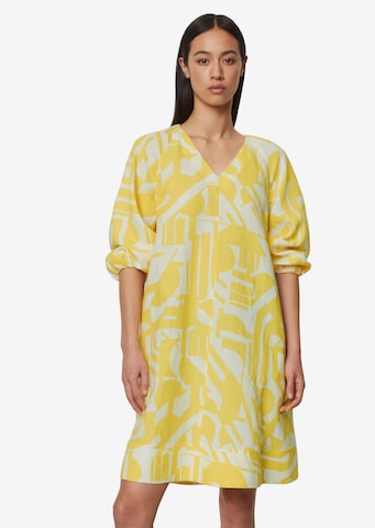Marc O'Polo Dress in Yellow: front