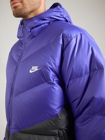 Nike Sportswear Zimná bunda 'WINDRUNNER' - Čierna