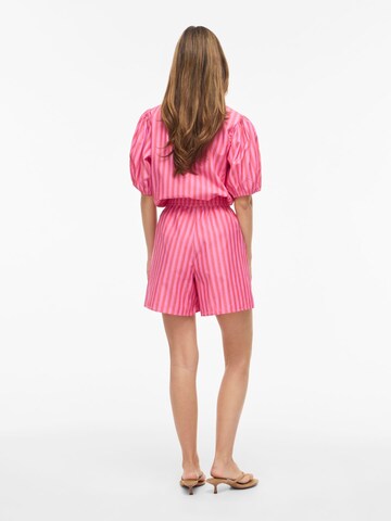 VILA Loosefit Broek 'VIAstana' in Roze