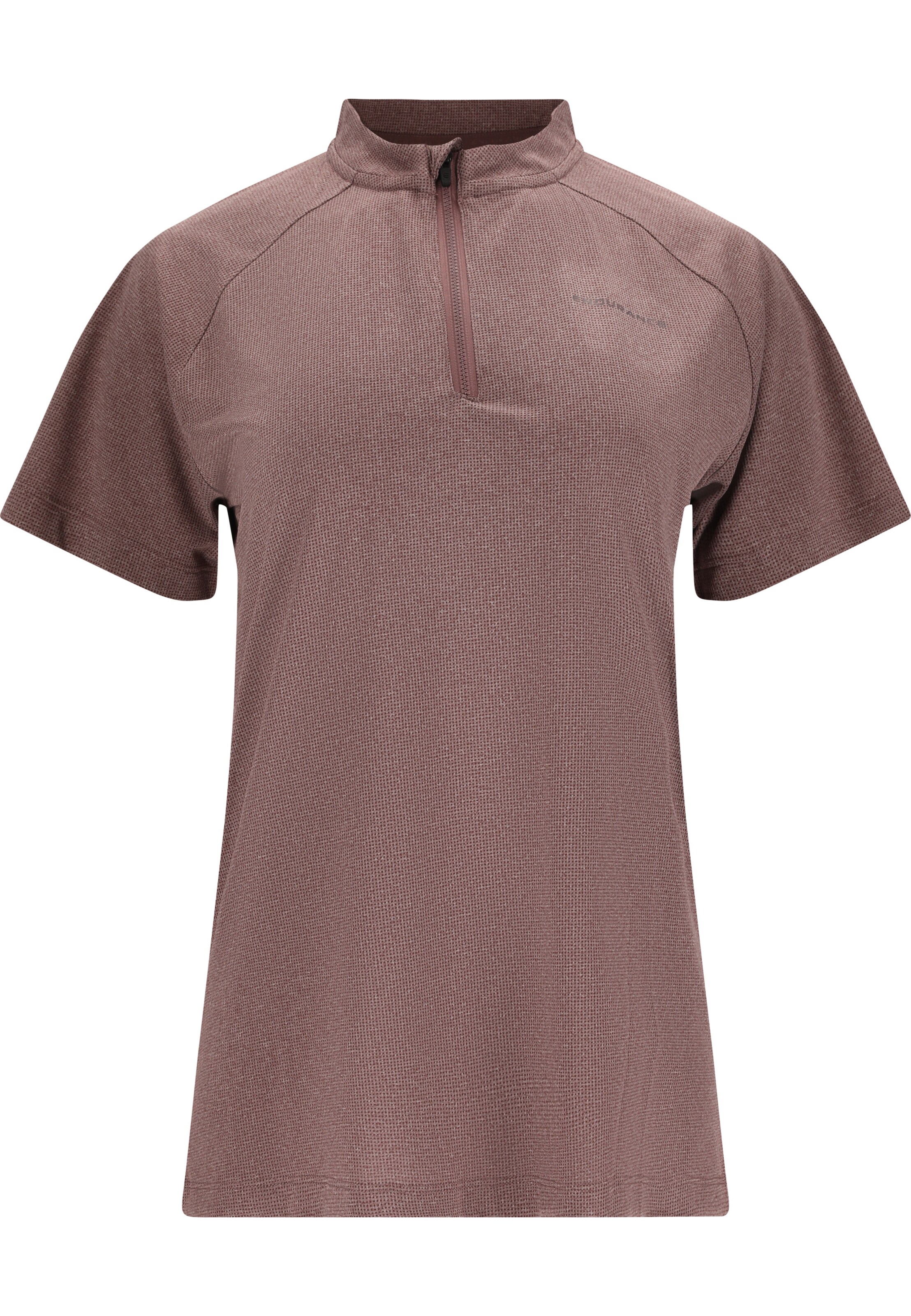 ENDURANCE Performance shirt 'Crow' in Purple: front