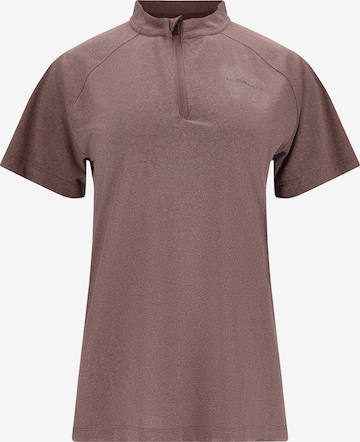 ENDURANCE Functioneel shirt 'Crow' in Lila: voorkant