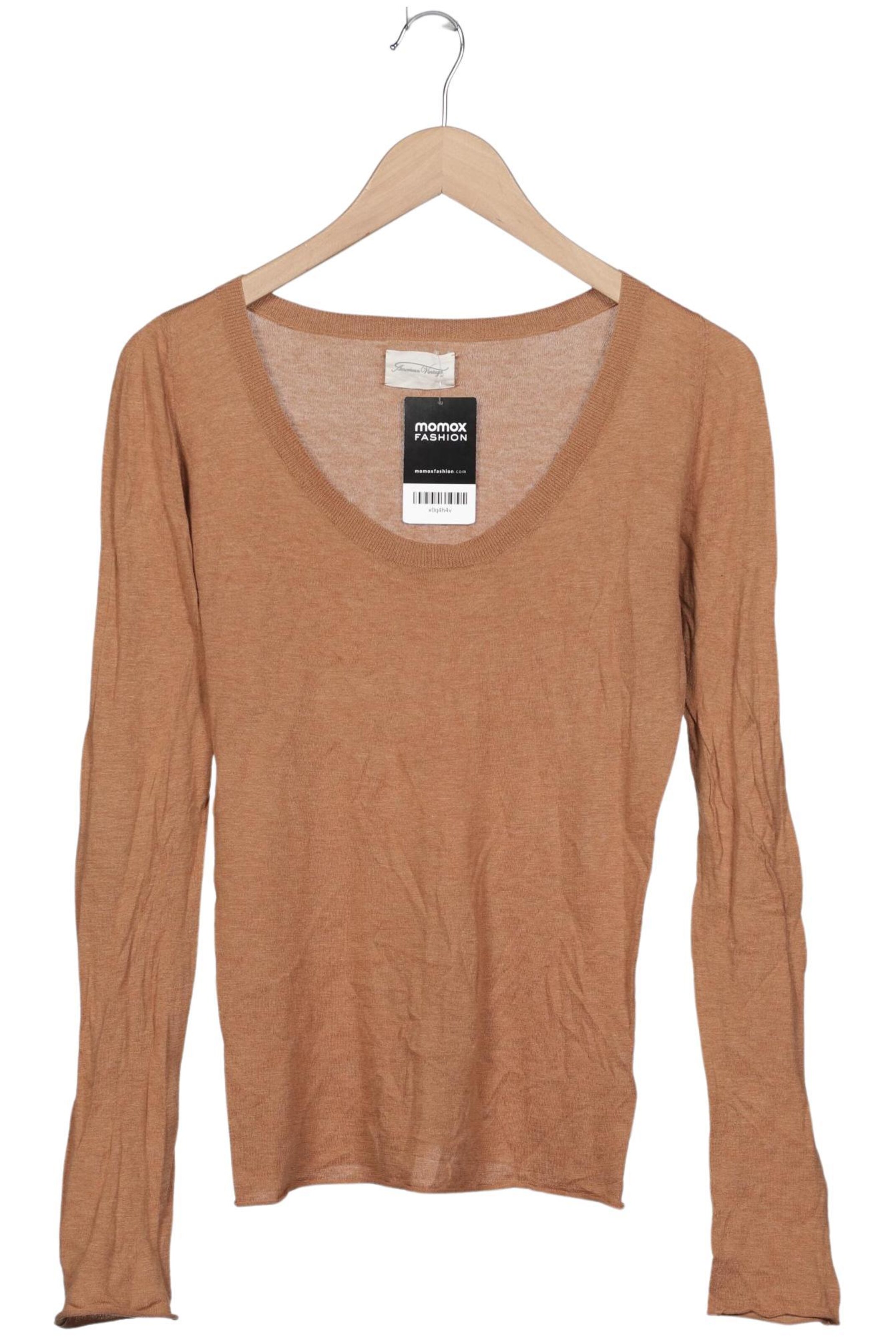 AMERICAN VINTAGE Sweater & Cardigan in 8XL in Brown: front