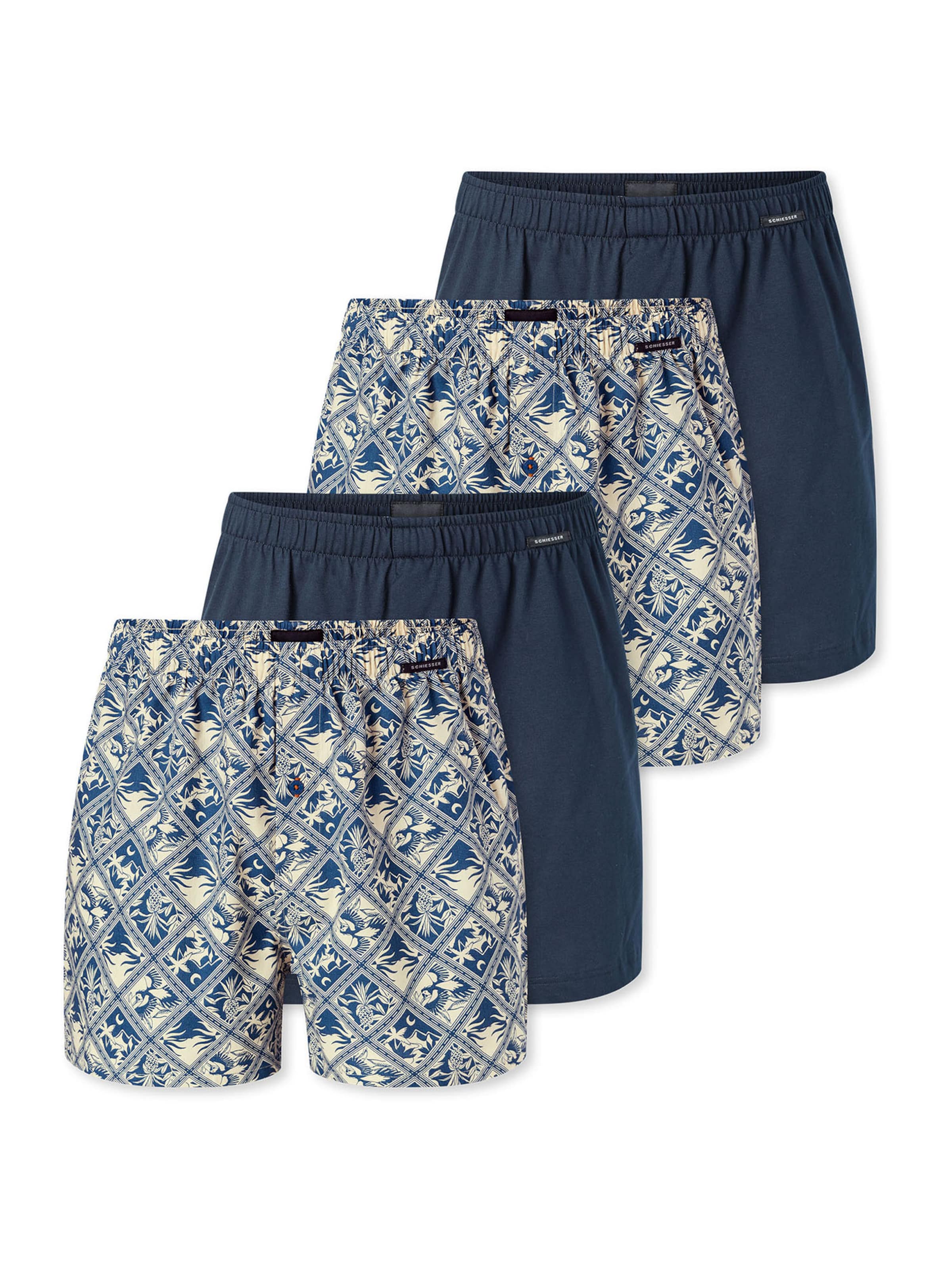 Boxers ' Boxershorts ' SCHIESSER en beige : devant