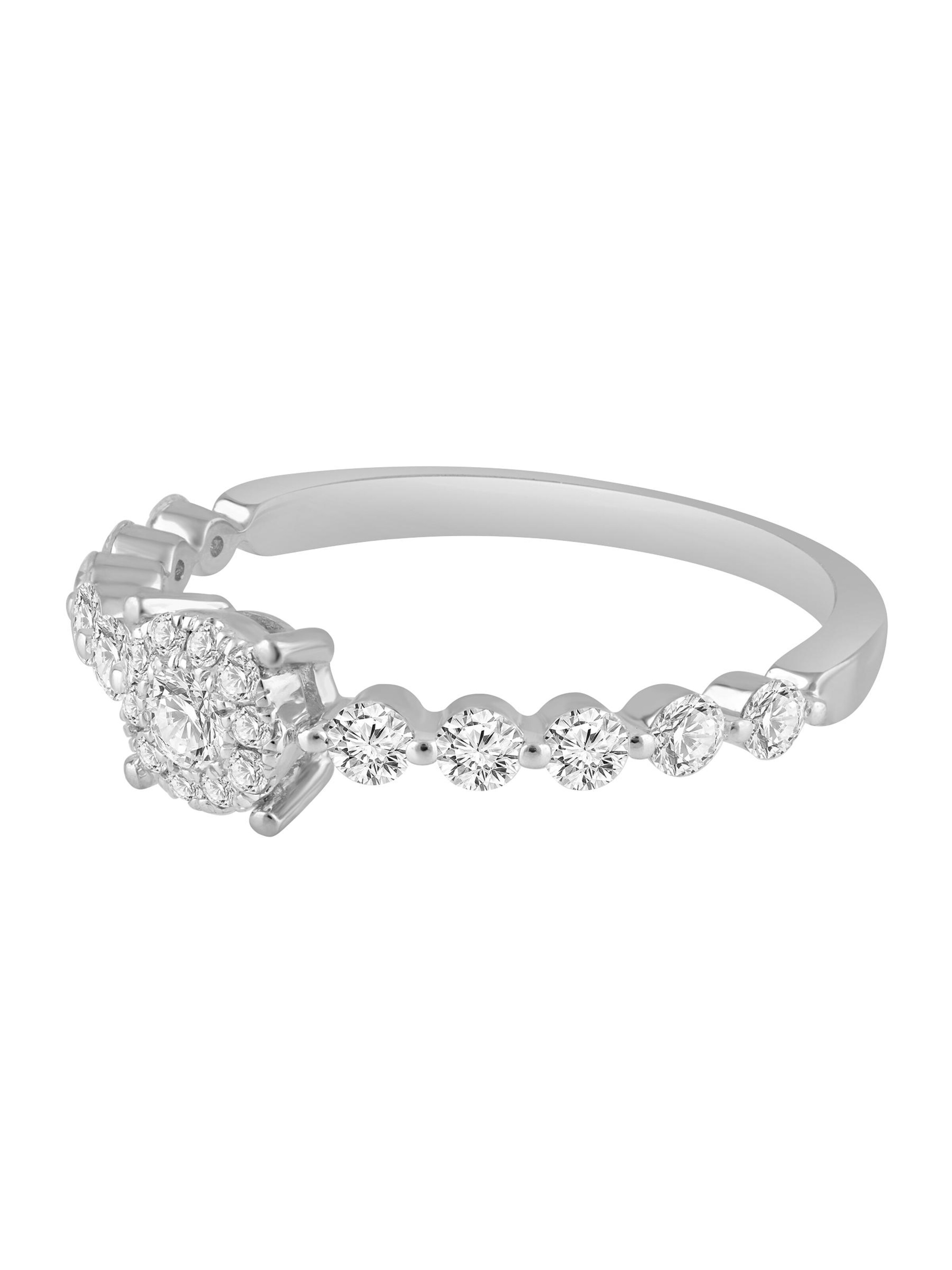 Diamant Exquis Ring in Silver