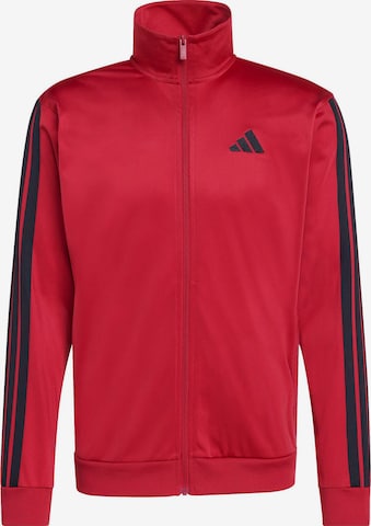 ADIDAS SPORTSWEAR Training jacket in Brown: front