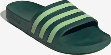 ADIDAS PERFORMANCESlip On cipele 'Adilette Aqua' - zelena boja: prednji dio