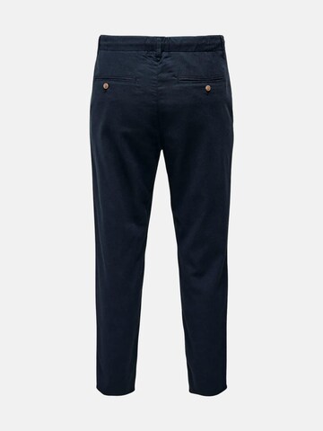 Only & Sons Tapered Pants 'ONSLEO' in Blue