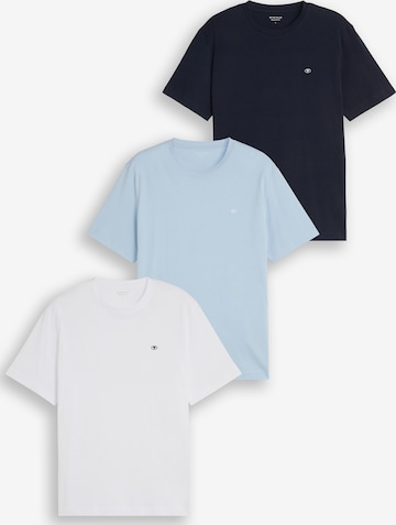 TOM TAILOR - Camisa em azul: frente