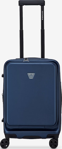 Roncato Trolley 'Florence' in Blau: Vorderseite