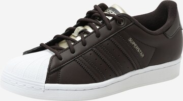 ADIDAS ORIGINALS Sneaker 'Superstar' in Braun: predná strana