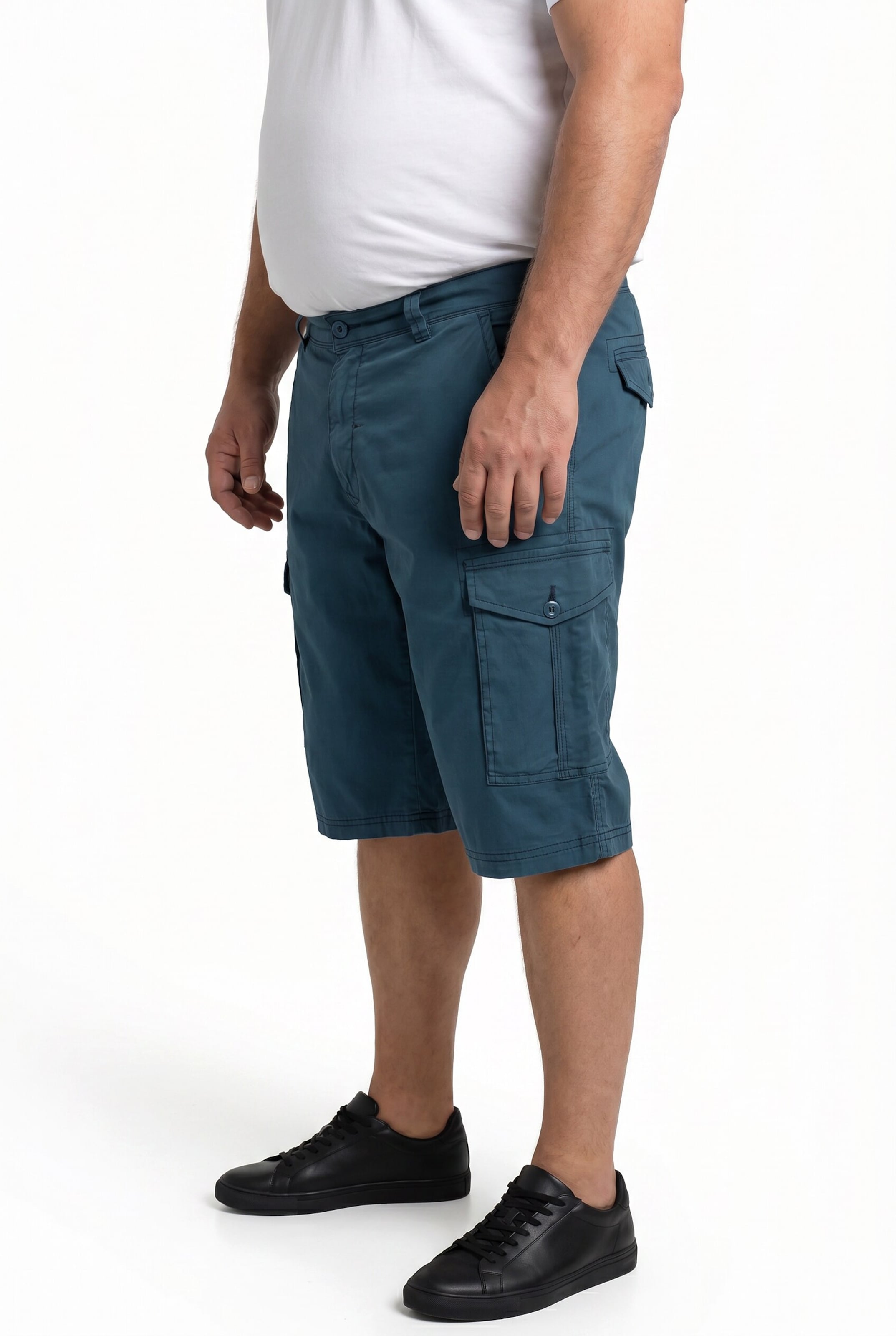 Men Plus Loosefit Shorts in Blau