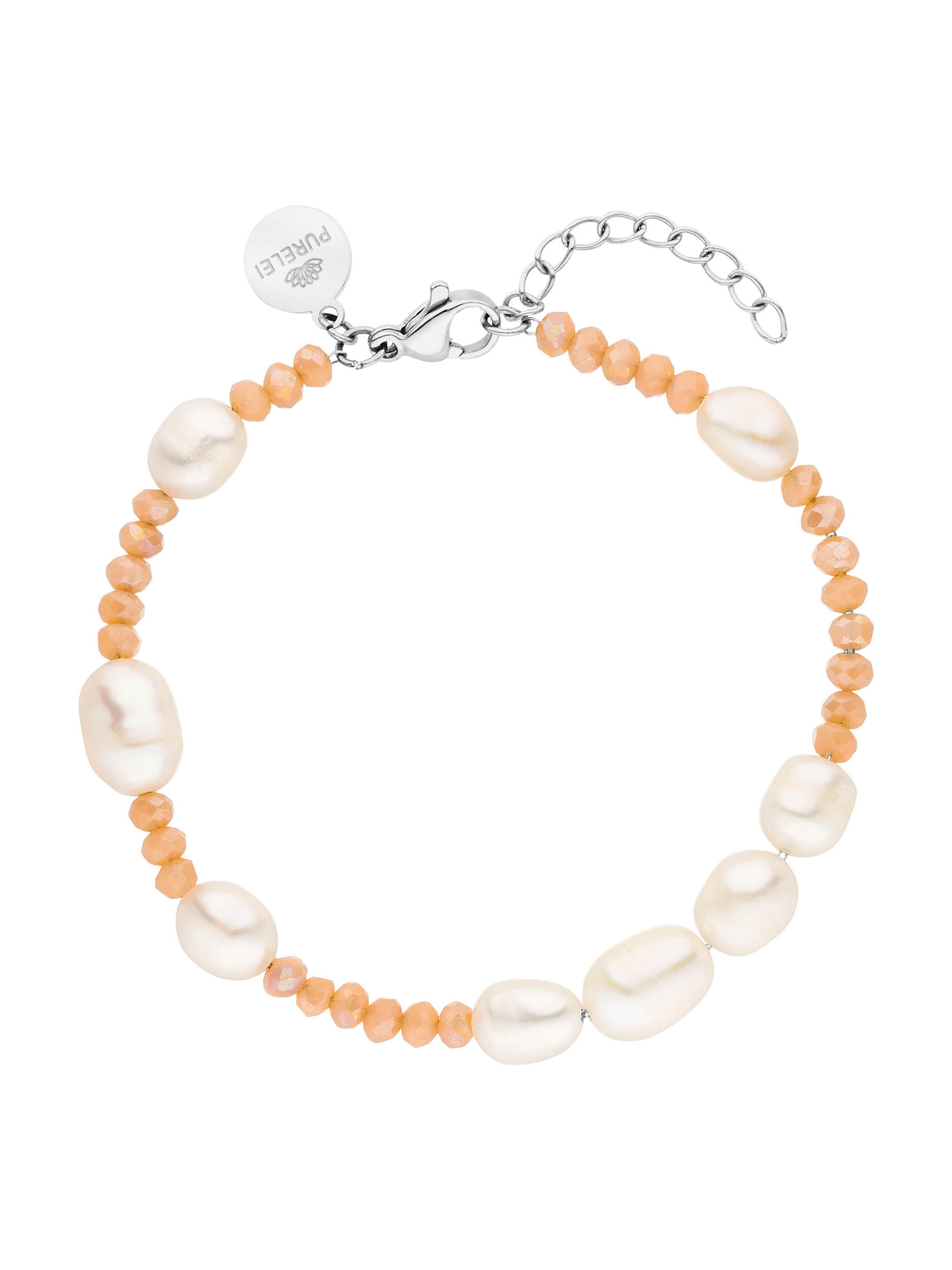 PURELEI Armband 'Coral' in Silber: Vorderseite