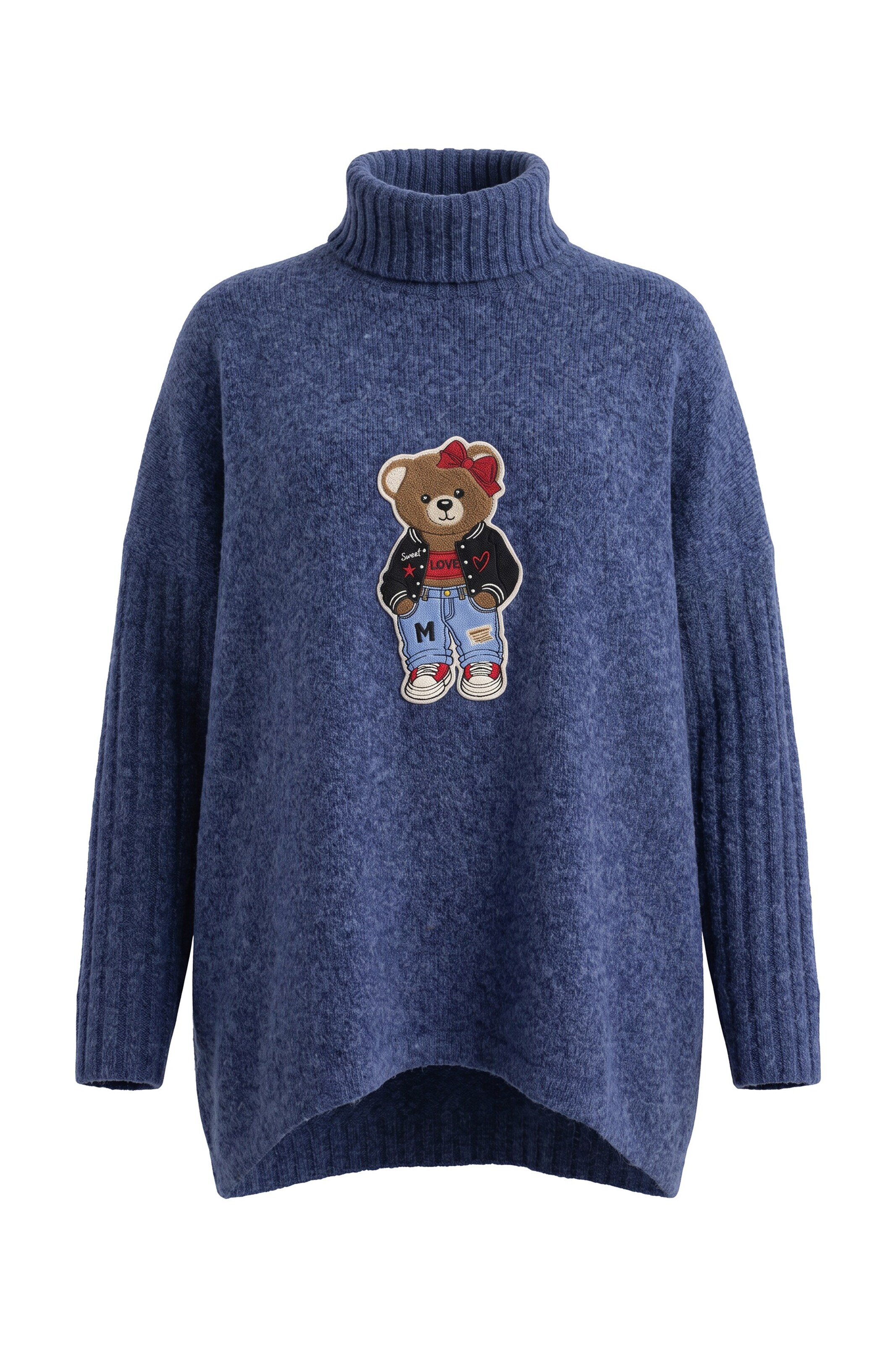 MIAMODA Pullover in Blau: Vorderseite