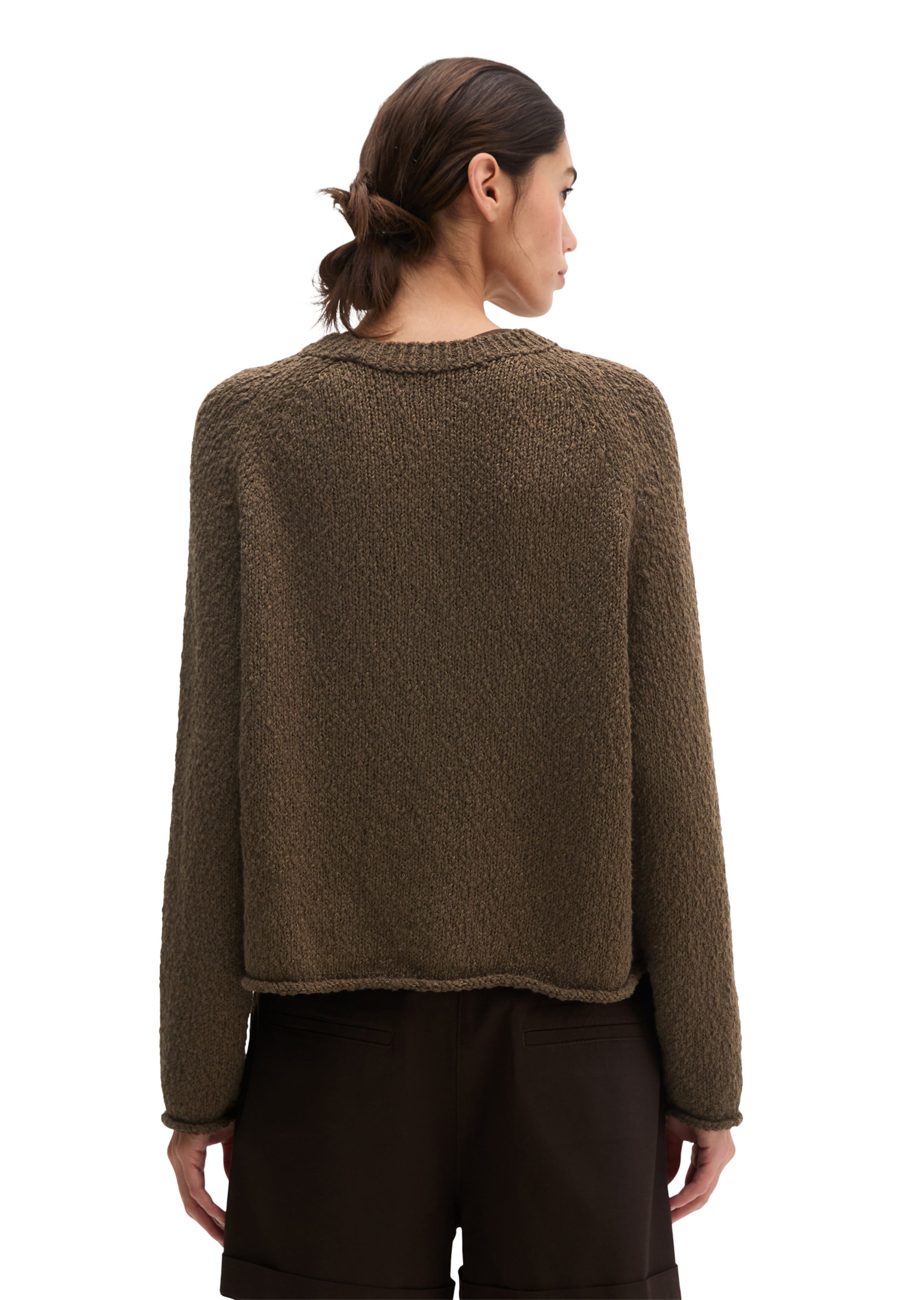 Marc O'Polo Strickjacke in Braun