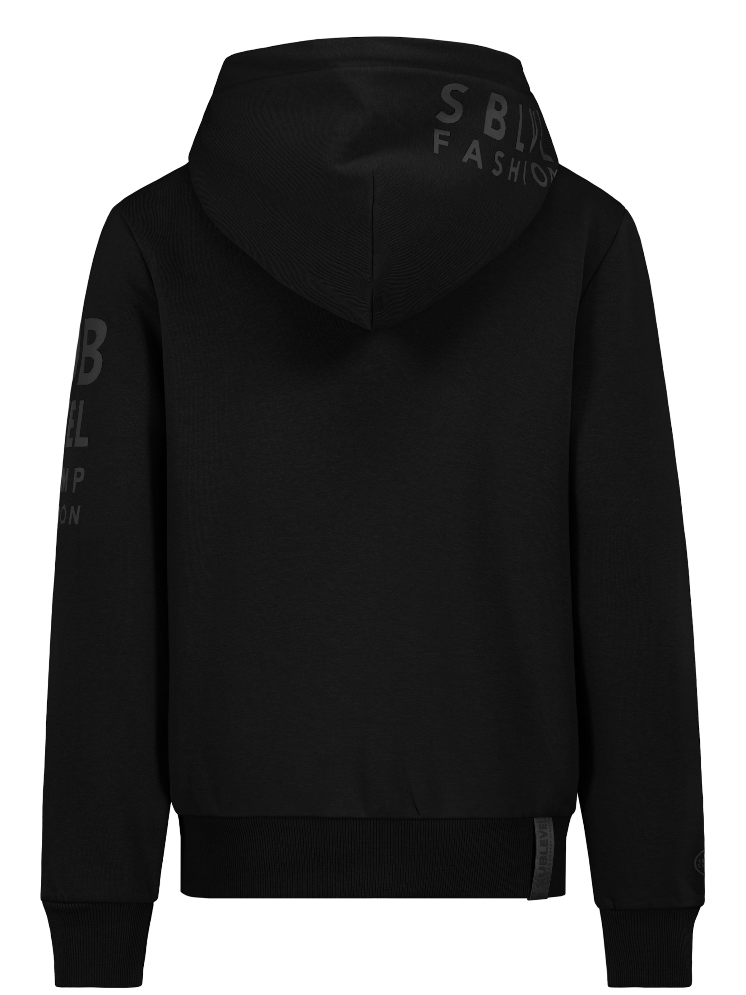 Sublevel Sweatjacke 'Asida' in Schwarz