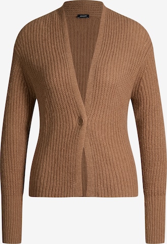 JOOP! Knit cardigan 'Kanna' in Brown: front