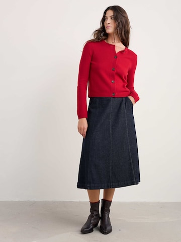 Seasalt Cornwall Cardigan 'Tern Tide' i rød