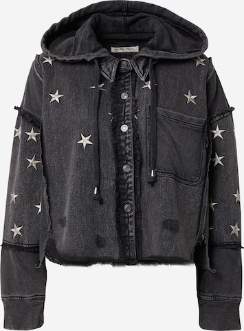 Free People Between-season jacket 'BEYOND THE STARS' in Black: front