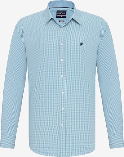 DENIM CULTURE Camisa 'KENDRICK' en azul / blanco, Vista del producto