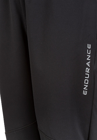 ENDURANCE Regular Outdoor Pants 'Leeving' in Black