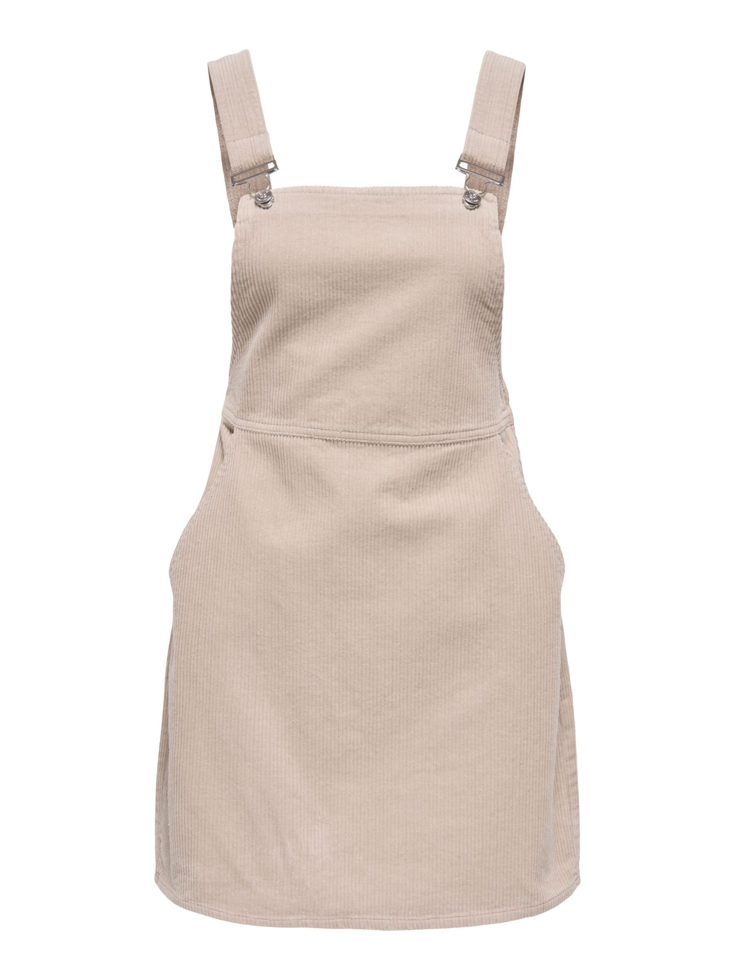 ONLY Jurk 'ONLAMAZING' in Beige: voorkant