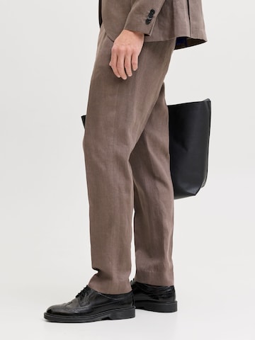 JACK & JONES - Slimfit Pantalón plisado 'JPRBLAMARTIN ' en marrón