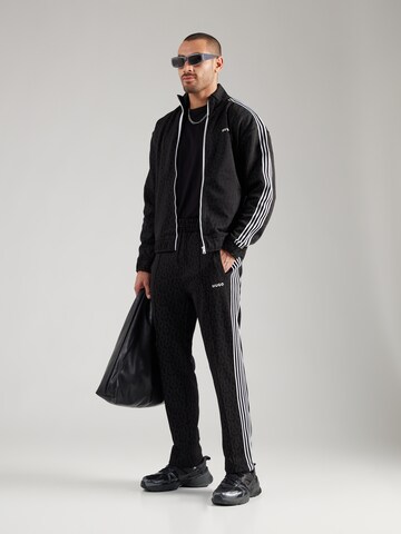 HUGO Sweatsuit 'Doduck/Don' in Black