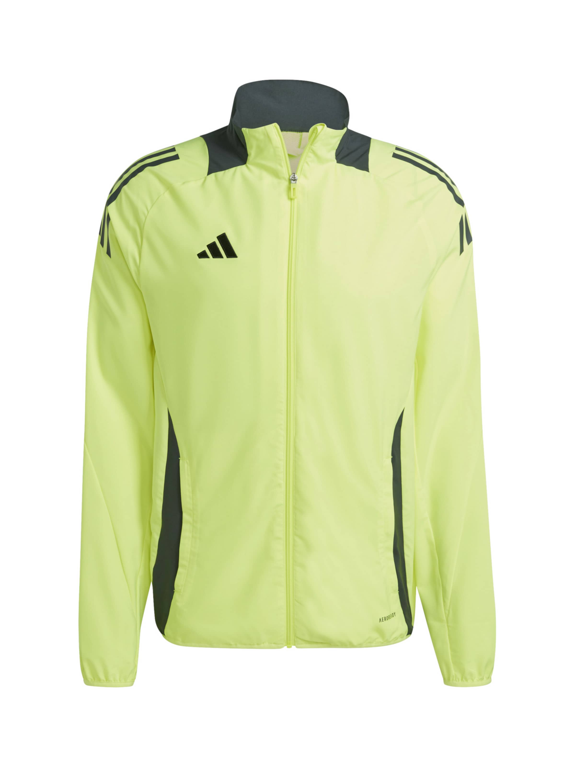 ADIDAS PERFORMANCE Sportjacke in Gelb: Vorderseite