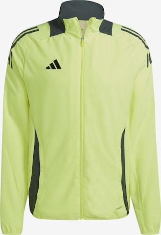 ADIDAS PERFORMANCE Sportjacke in Gelb: Vorderseite