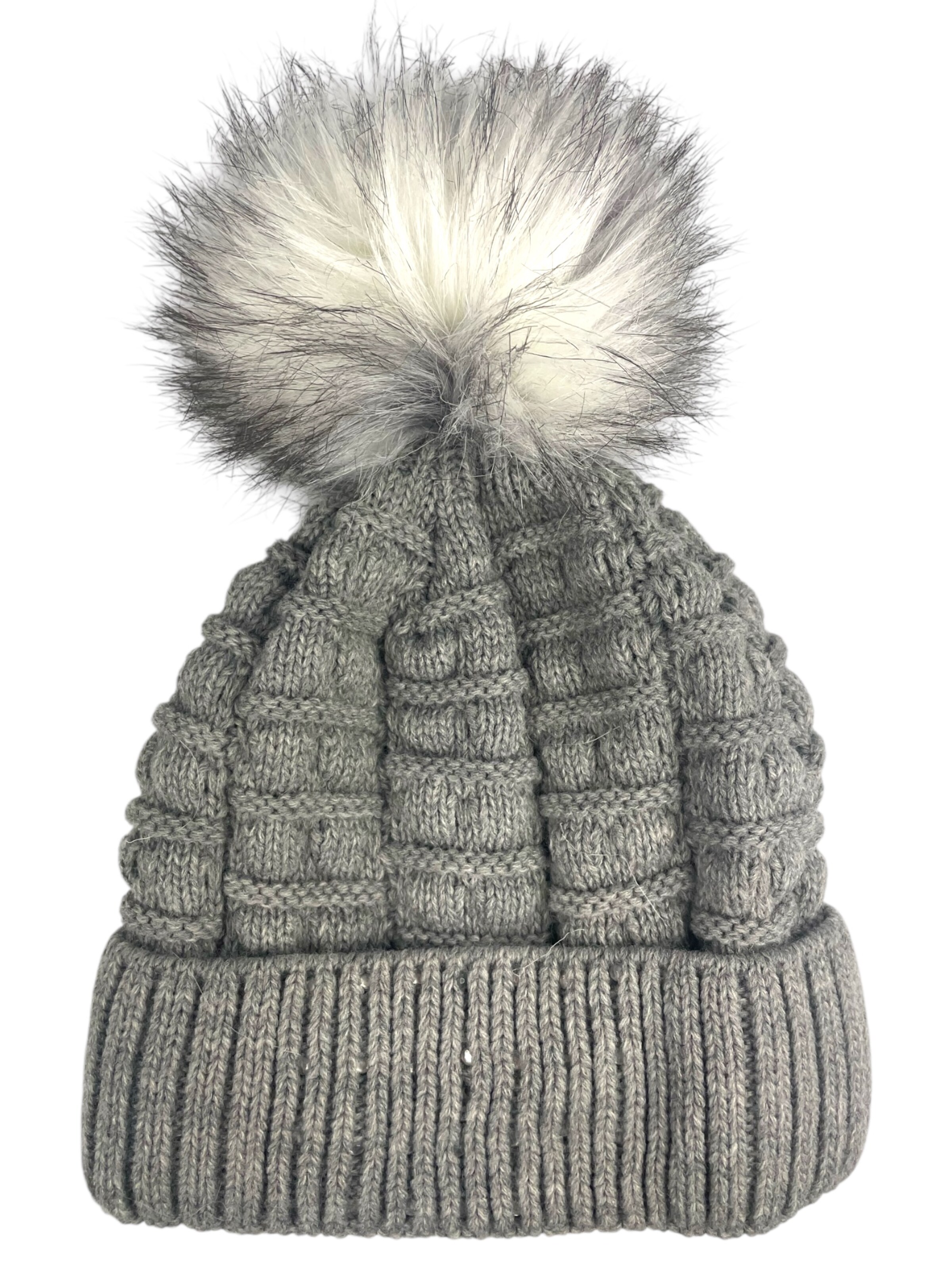 Kumixi Beanie in Grey: front