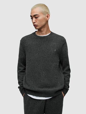 AllSaints Пуловер 'STATTEN' в черно: отпред