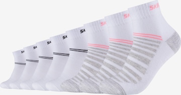 SKECHERS Socks 'Phoenix' in White: front