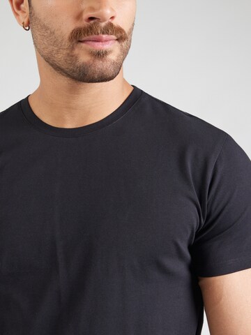 SELECTED HOMME Футболка 'SLHROLAND' в Черный