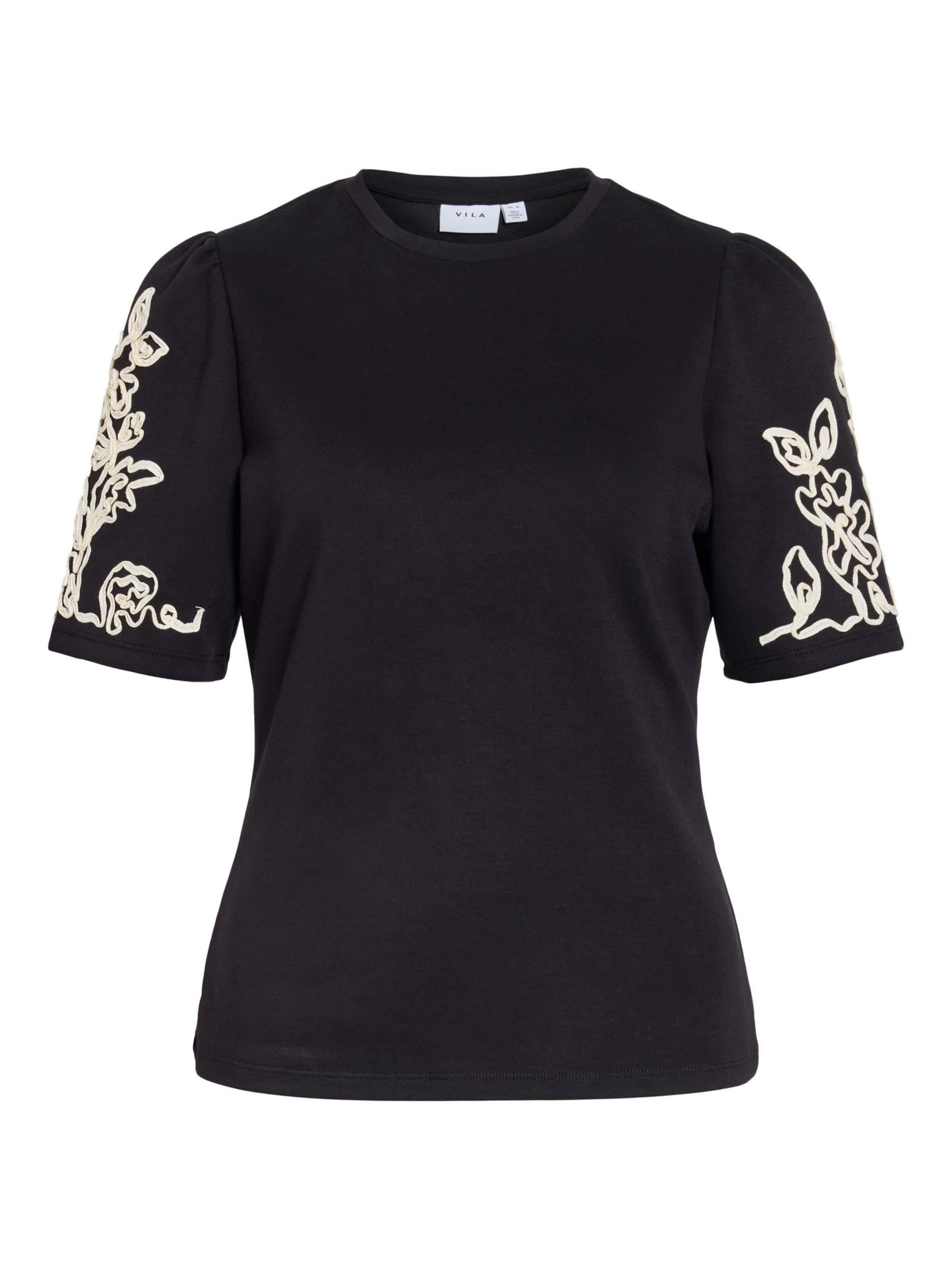 VILA Sweatshirt 'VIMia' i sort: forside