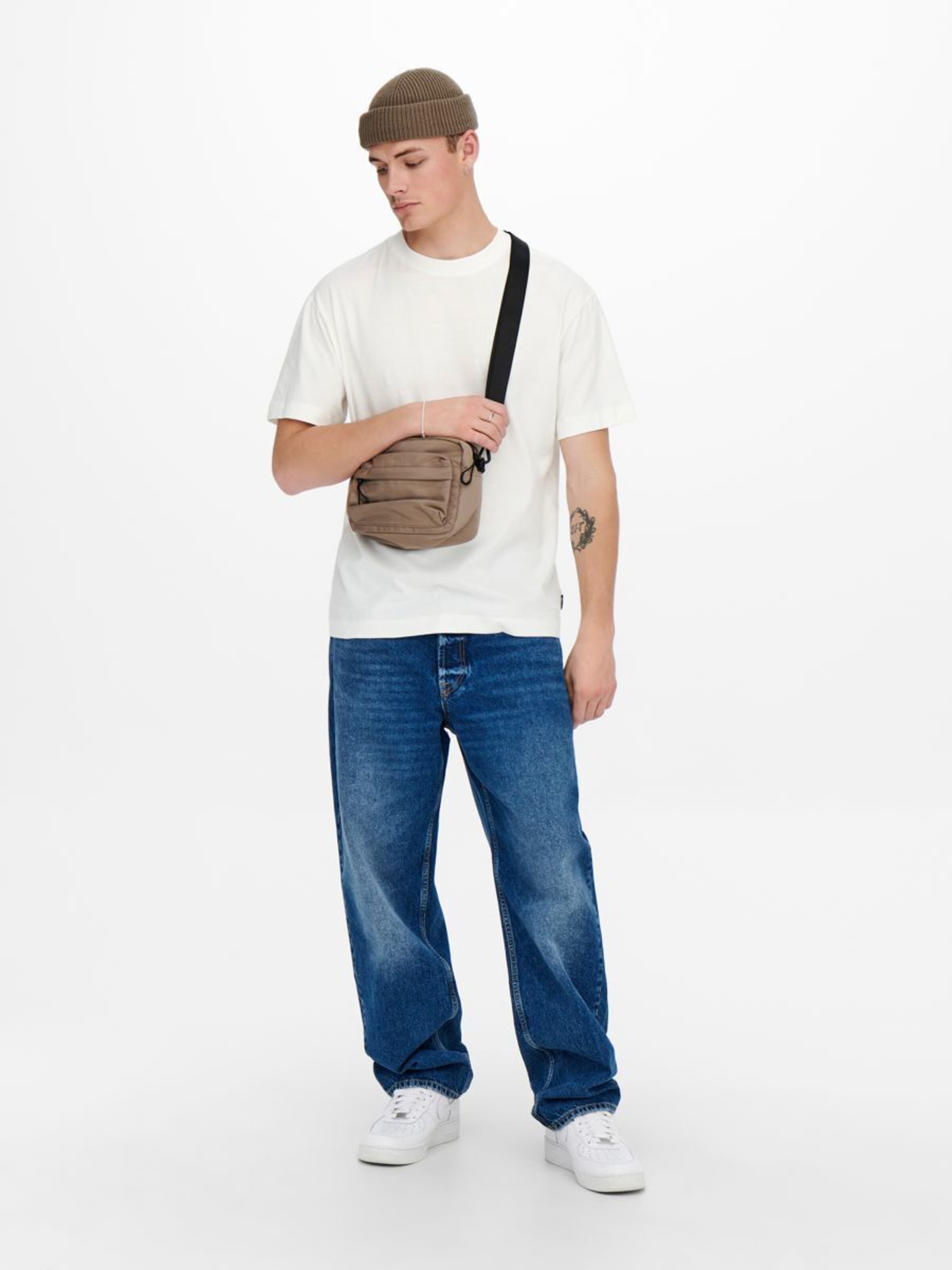 Männer Shirts Only & Sons Shirt in Weiß - WL10283 Männer Shirts Only & Sons Shirt in Weiß - WL10283
