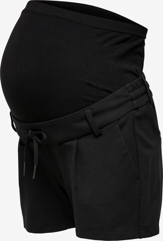 Pantalon Only Maternity en noir : devant