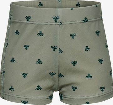 Hummel Bathing trunks 'Mini Bee' in Green: front