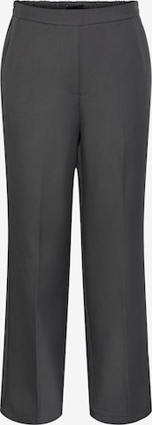 PIECES Свободный крой Плиссированные брюки 'NEVA' в Серый: спереди