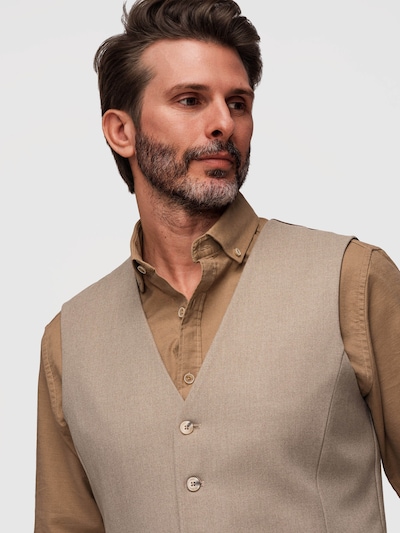 Ombre Gilet in 46 in de kleur Beige, Productweergave