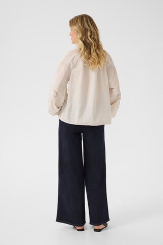 Cream Blouse 'Timia' in Beige