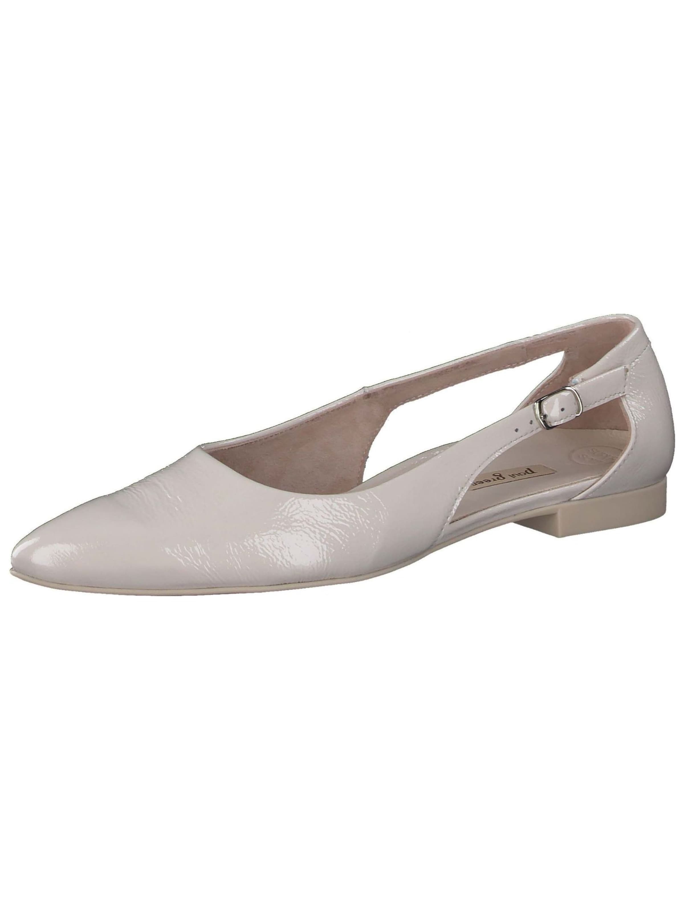 Ballerina con cinturino di Paul Green in beige: frontale