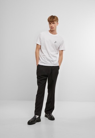 Mister Tee - Camisa 'Pizza' em branco