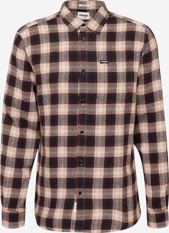 Camicia di WRANGLER in nero: frontale