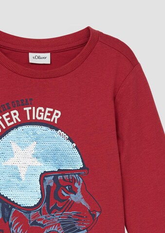 T-Shirt s.Oliver en rouge