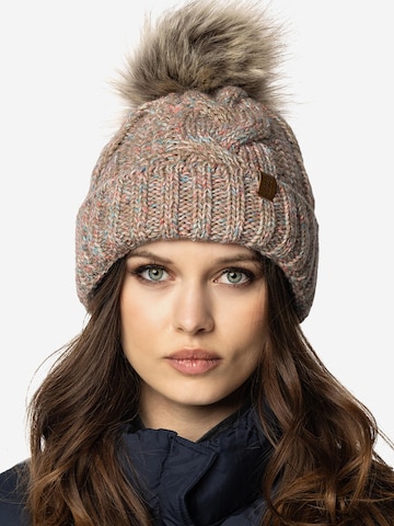Vivisence Beanie '7014' in Brown