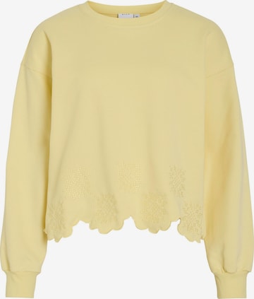 VILA Sweatshirt 'VIHailey' in Gelb: Vorderseite