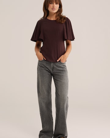 WE Fashion Blouse in Brown