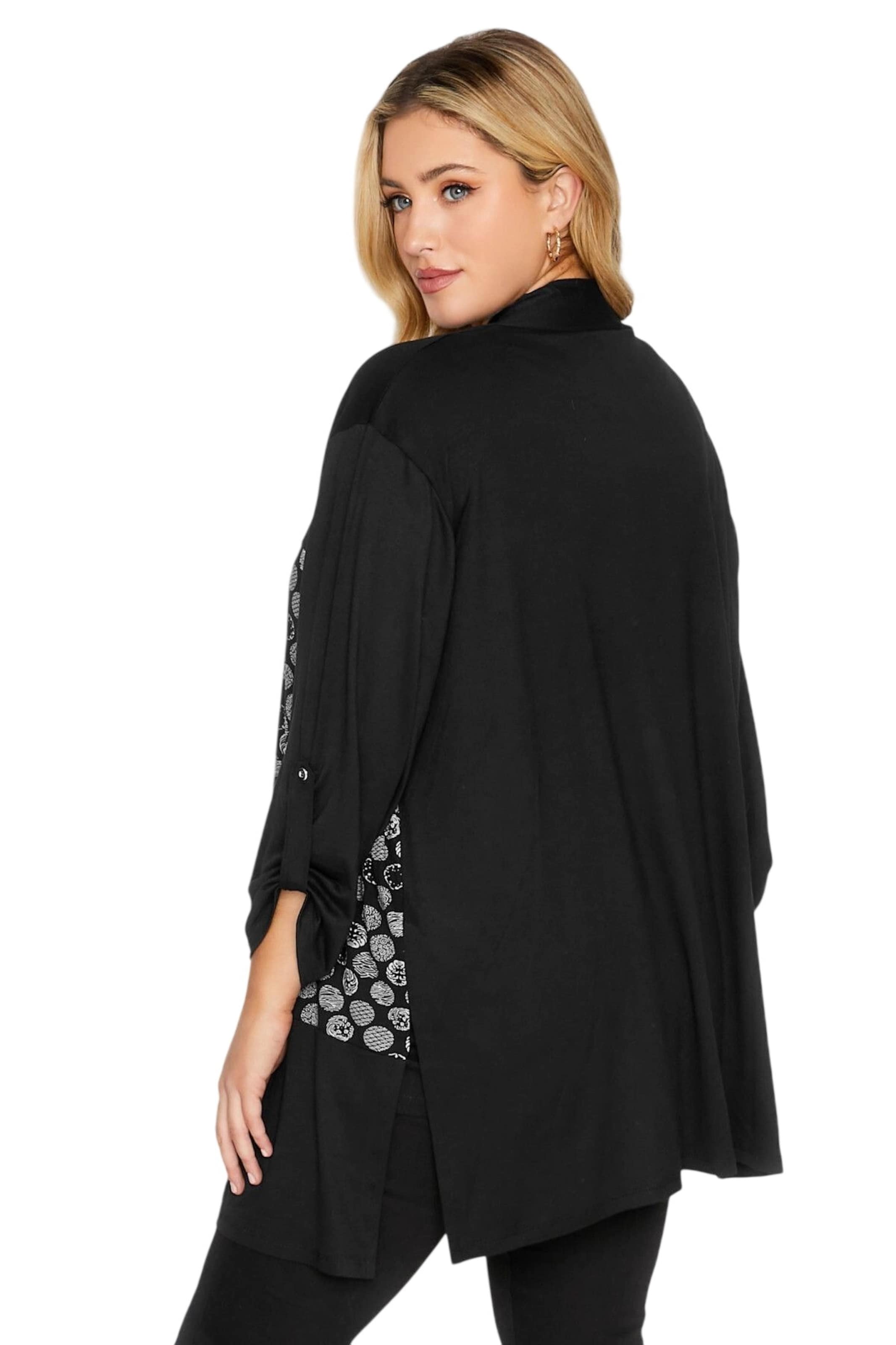 Stil Diva Gebreid vest in Zwart